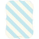 Light Blue Stripe Love Photo Birth Announcements Image 2 of 6
